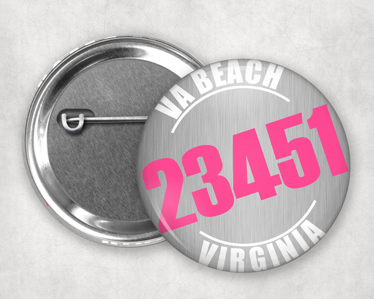 Buttons - Custom Pinback Button - Zip Code Buttons - 90210 Nostalgia